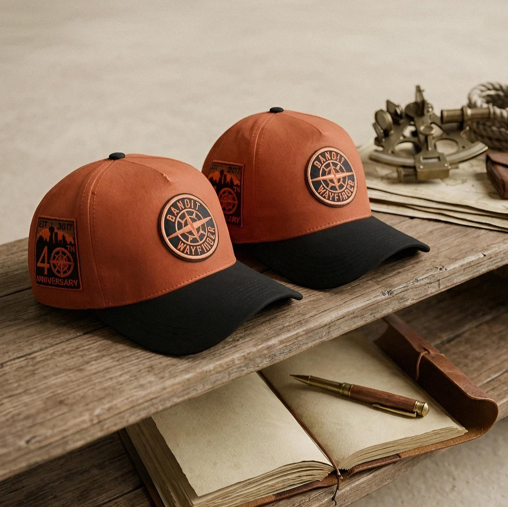 Bandit "Wayfinder" Burnt Orange Snapback Cap