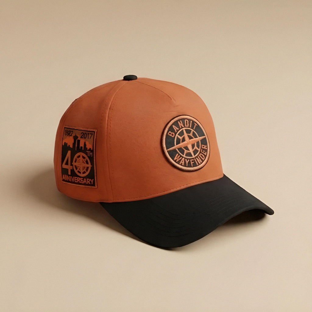 Bandit "Wayfinder" Burnt Orange Snapback Cap